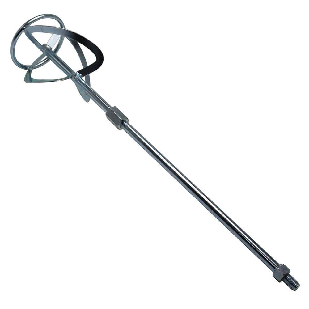 KIWDZFU M14 Electric Cement and Paint Mixer Drill Bit with S-Shaped Spiral Blades for Thick Compounds Mixing