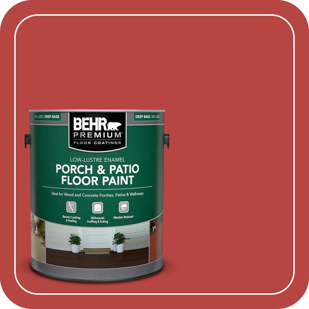 BEHR PREMIUM #OSHA-5 Low-Lustre Enamel Interior/Exterior Porch and Patio Floor Paint