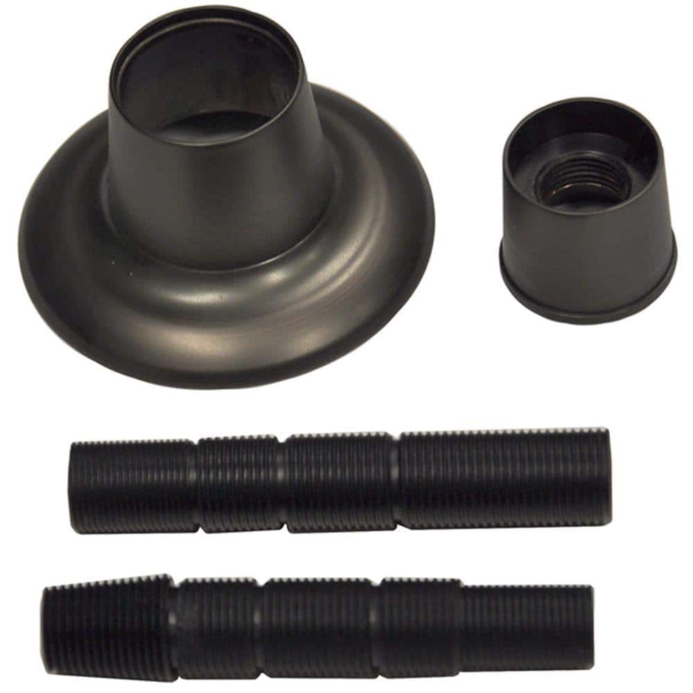 DANCO 1/2 in. Adjustable Tub/Shower Handle Flange in Oil Rubbed Bronze