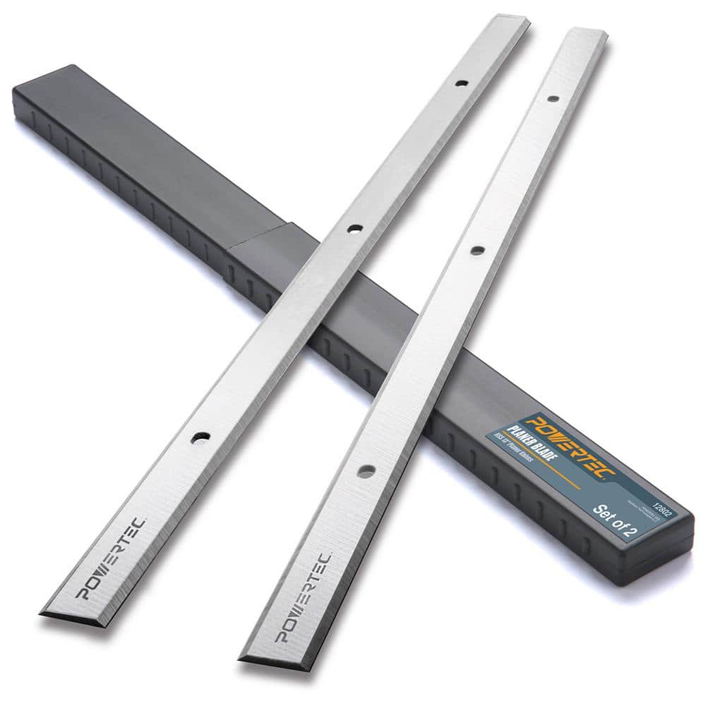 POWERTEC 13 in. Planer Blades for Delta 22-580, 22-555, Grizzly G0689, Replacement for Delta 22-549 Planer Knives (2-Set)