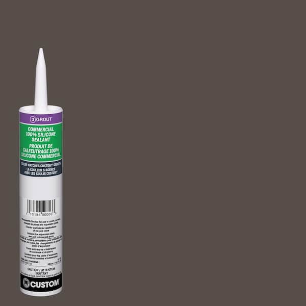 Custom Building Products Commercial #540 Truffle 10.1 oz. Silicone Caulk