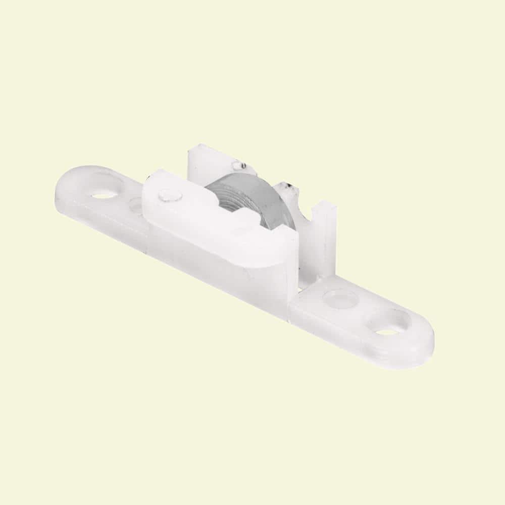 Prime-Line 3/8 in. Steel Flat-Edge Sliding Window Roller Assembly, Tom Rays (4-pack)