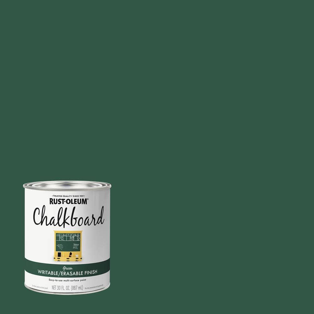 Rust-Oleum Specialty 30 oz. Flat Green Chalkboard Paint (Case of 4)