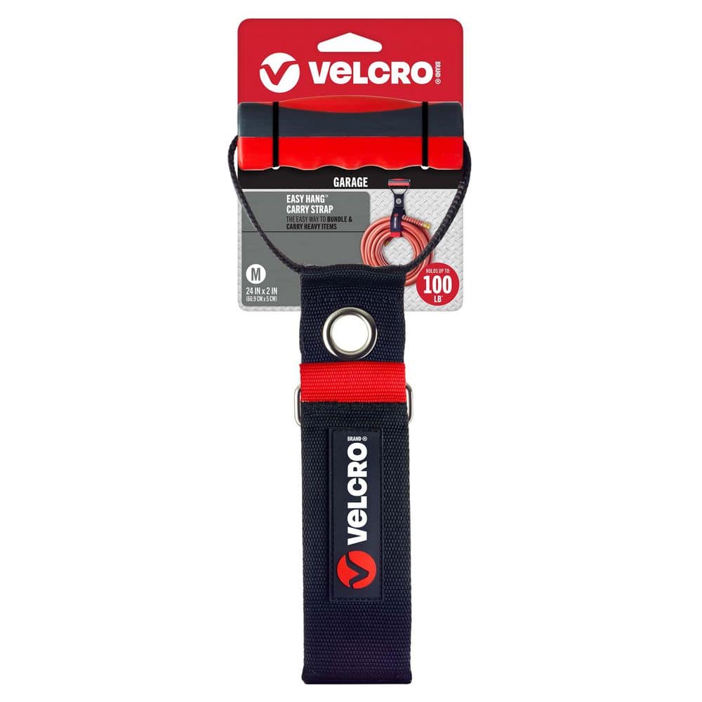 VELCRO Carry Storage Strap with Handle-Medium Holds 100 pounds