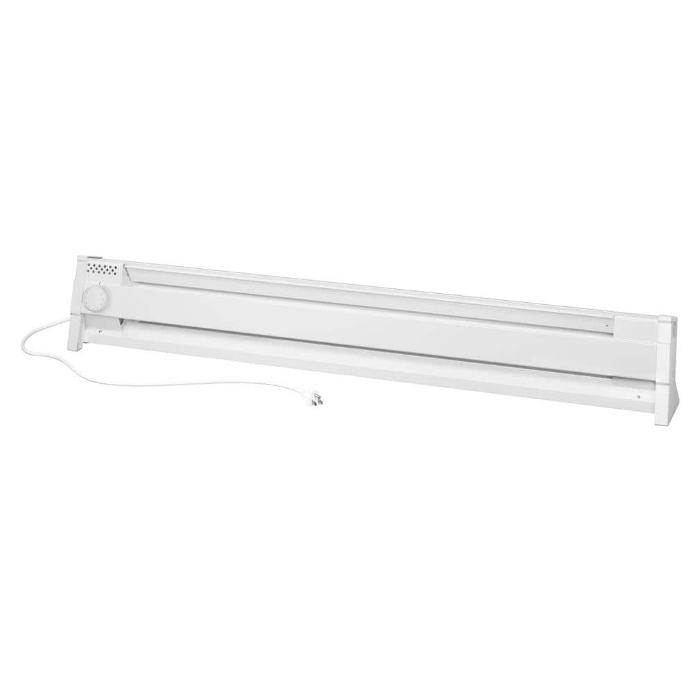 Cadet 49 in. 120-volt 1,500-watt Portable Electric Baseboard Heater in White