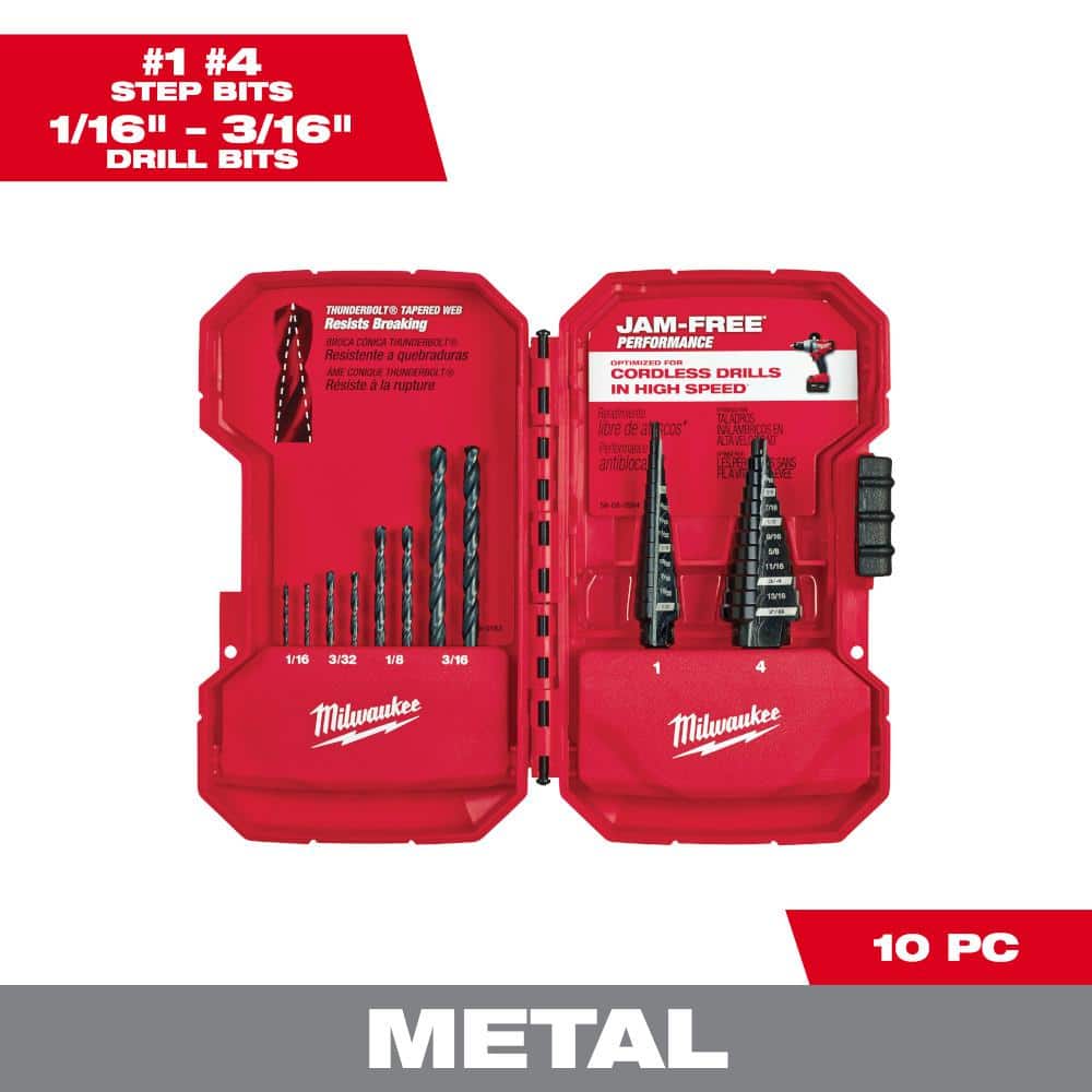 Milwaukee Step Drill Bit Set