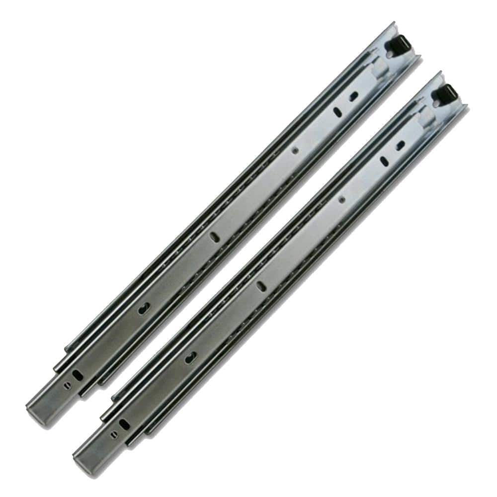 CSH 16 in. Low Profile Side Mount Full Extension Ball Bearing Drawer Slides (10-Pair)