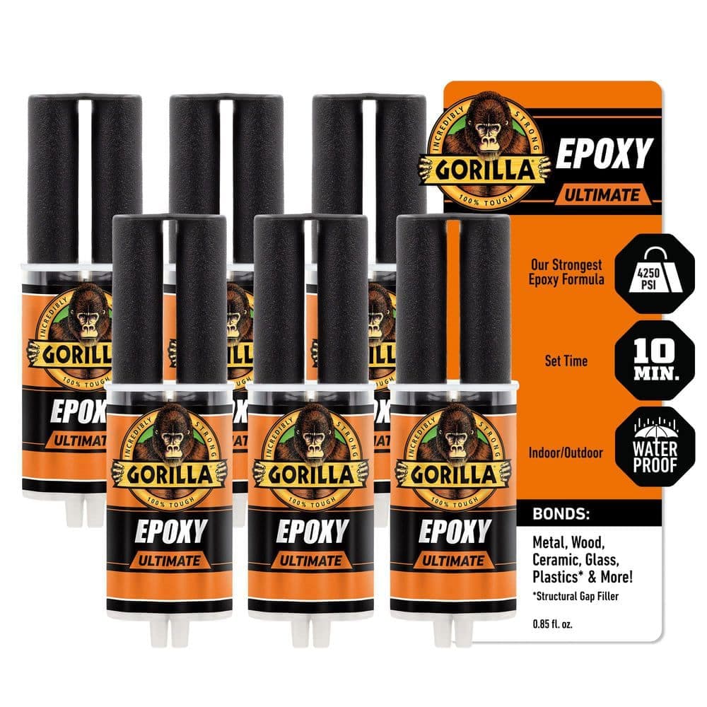 Gorilla 0.85 oz. Epoxy Ultimate (6-pack)