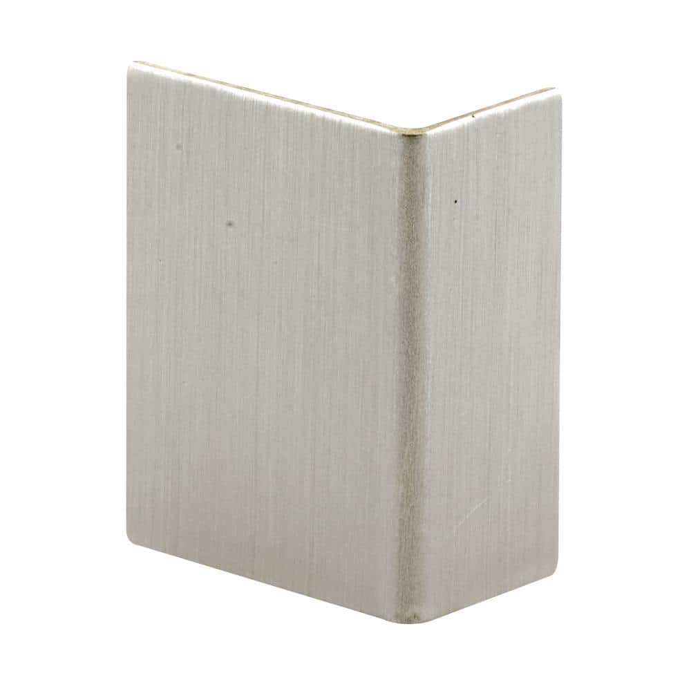 Prime-Line Brushed Stainless, Adhesive Backed Door Edge Guard (5-pack)