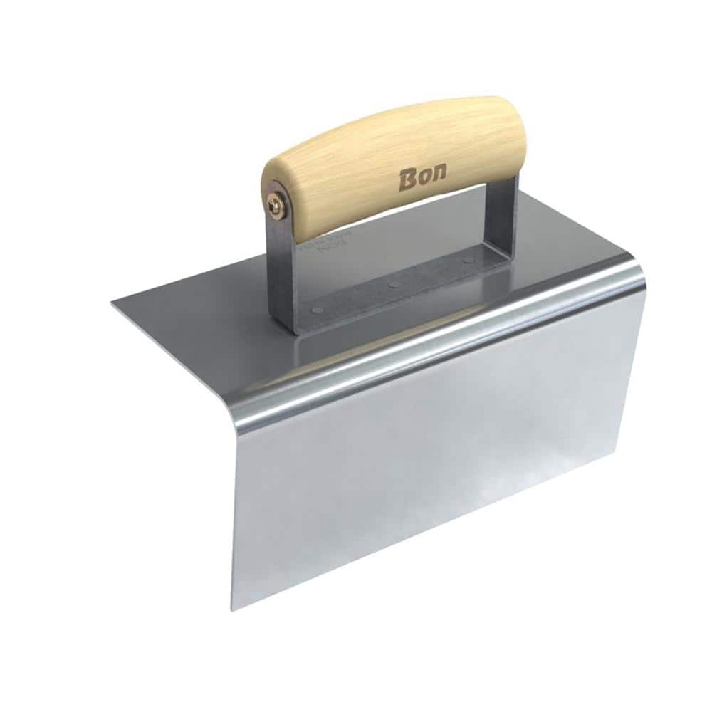 Bon Tool 8 in. x 4 in. Outside Step Tool with Wood Handle