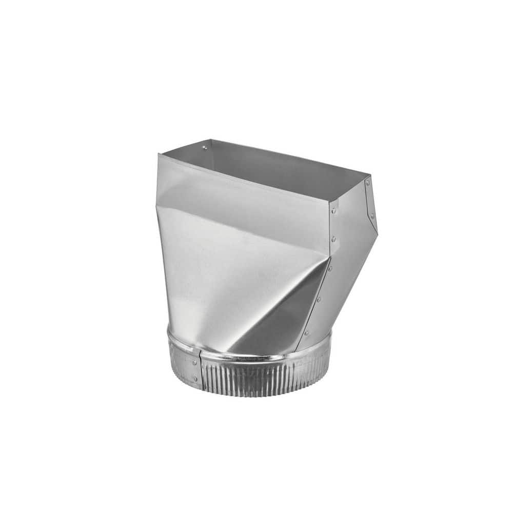 Master Flow 3-1/4 in. x 10 in. x 7 in. Hood Transition Fan Boot
