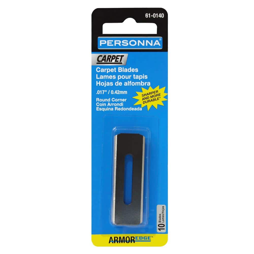 Personna Round Corner Slotted Blades (10-Pack)