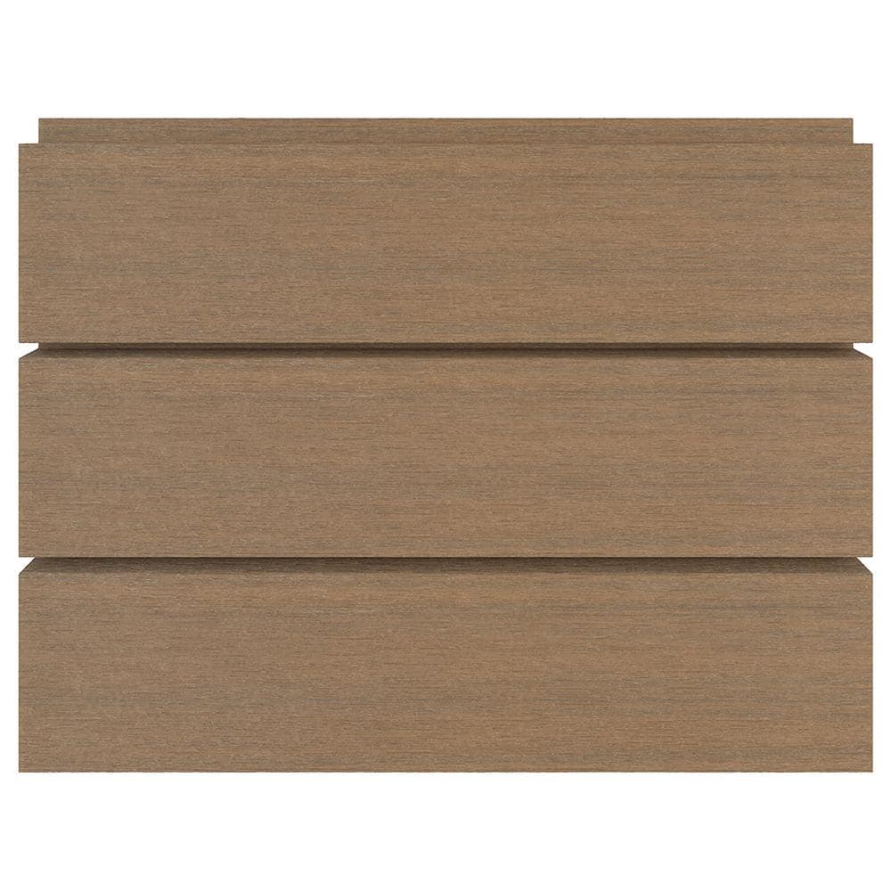 NewTechWood Shadowline All Weather System 6.7 in. x 192 in. Composite Siding in Peruvian Teak