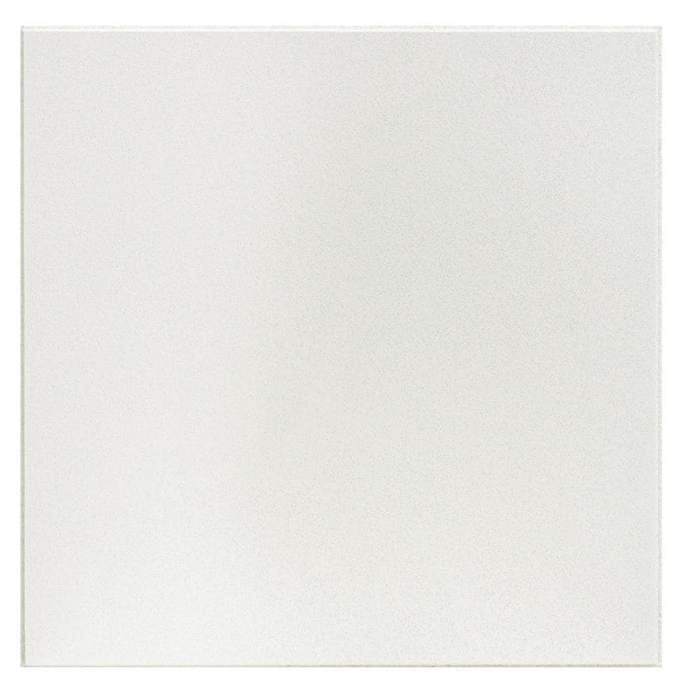 USG Ceilings 2 ft. x 2 ft. Mars White Fineline Beveled Edge Lay-In Ceiling Tile, case of 12 (48 sq. ft.)