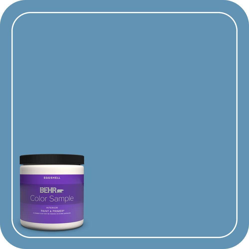 BEHR PREMIUM PLUS #MQ5-56 Empire Blue Enamel Low Odor & Primer