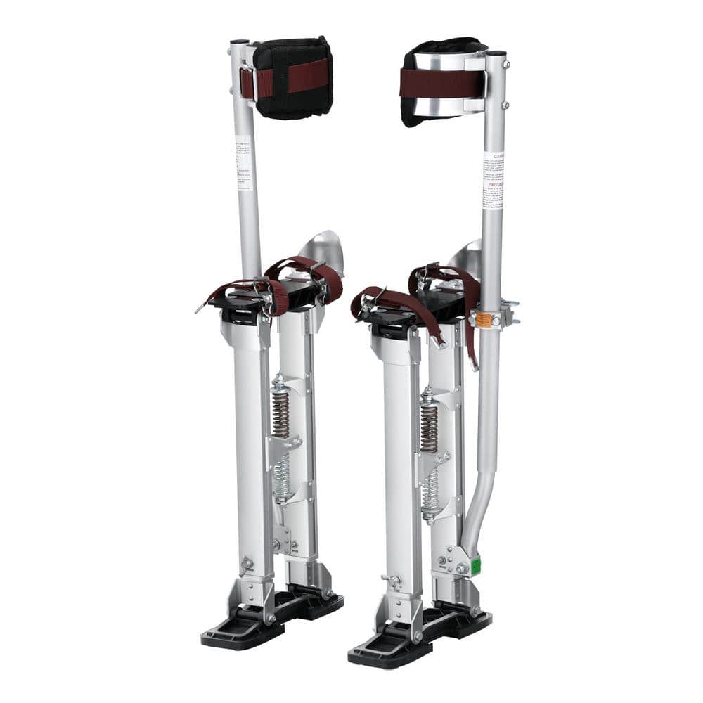 SKYSHALO Drywall Stilts Aluminum Tool Stilts 18 in. to 30 in. Adjustable Painting Taping