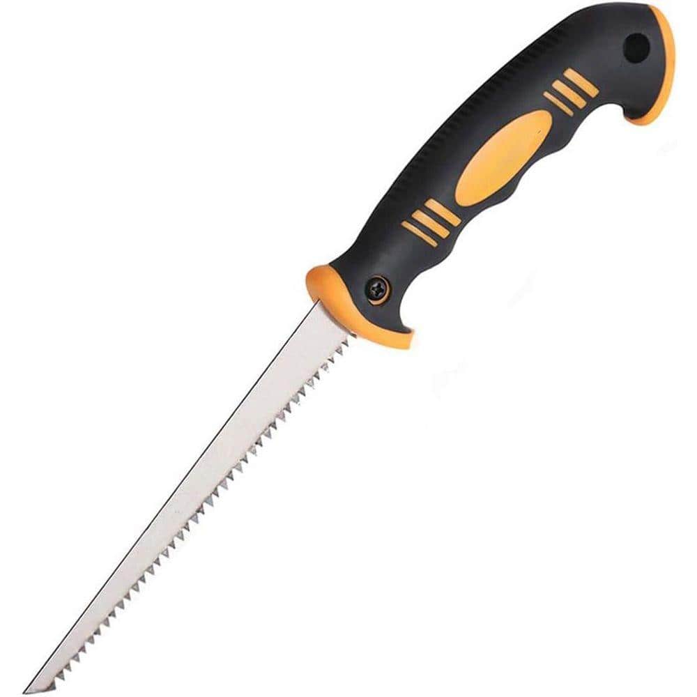 KIWDZFU 14 Stainless Steel Drywall Taping Knife with Ergonomic Handle for Skimming and Plastering