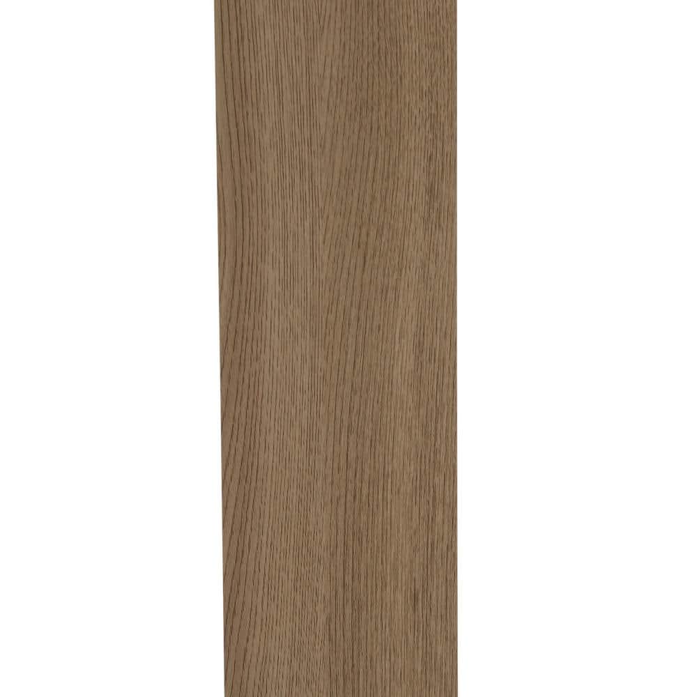 Ejoy 4 in. W x 105 in. L x 2 in. Thick Gray Oak WPC Composite Wall Partition Divider Tubing (Set of 3-Piece)