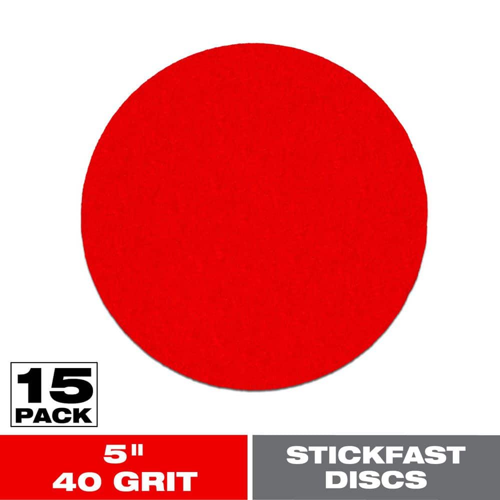 DIABLO 5 in. 40-Grit ROS StickFast Sanding Discs