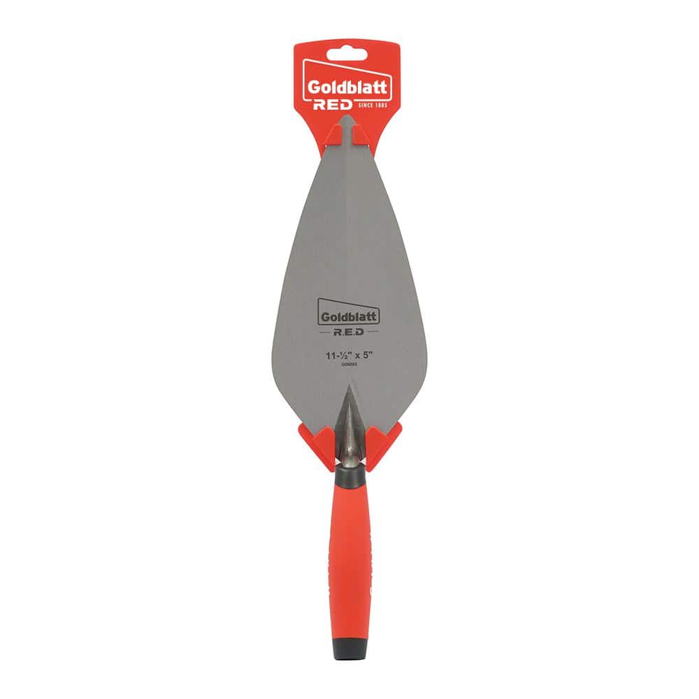 Goldblatt RED SINCE 1885 11 in. Pro London Brick Trowel