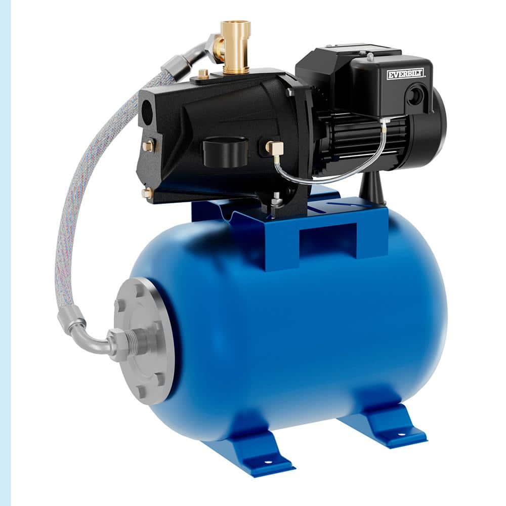 Everbilt 1/2 HP Shallow Well Jet Pump with 6 gal. Tank