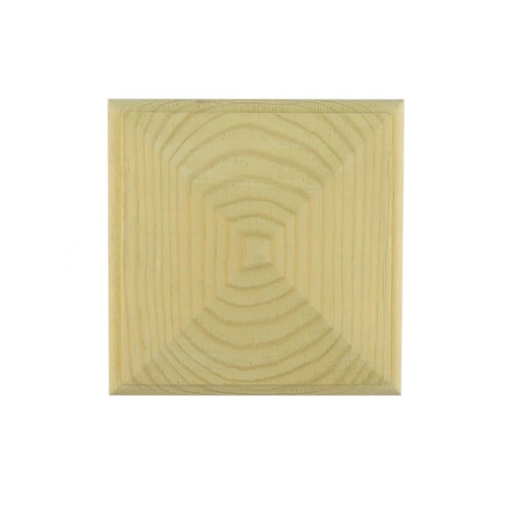 ProWood 4 in. x 4 in. High Pyramid Pressure-Treated Pine Post Cap (12-Pack)