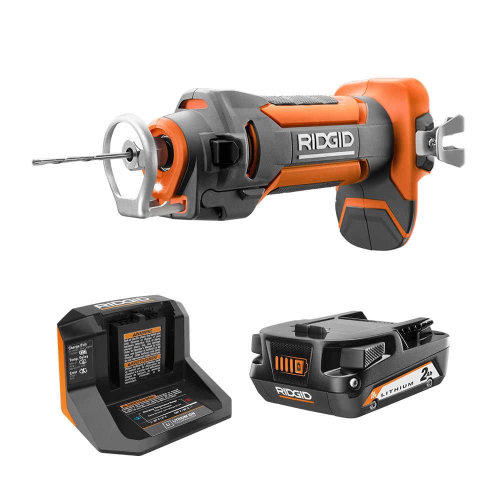 RIDGID 18V Drywall Cut-Out Tool