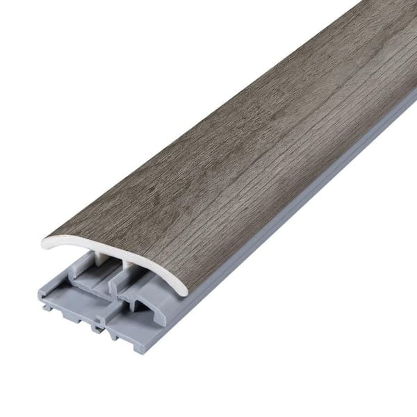 PERFORMANCE ACCESSORIES Pelican Gray 0.31 in. T x 2 in. W x 78.7 in. L Vinyl 4-in-1 Molding
