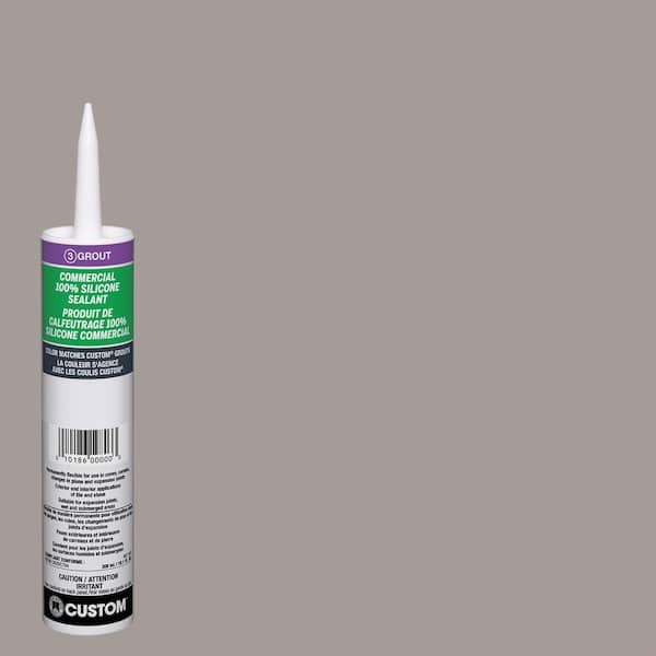 Custom Building Products Commercial #542 Graystone 10.1 oz. Silicone Caulk