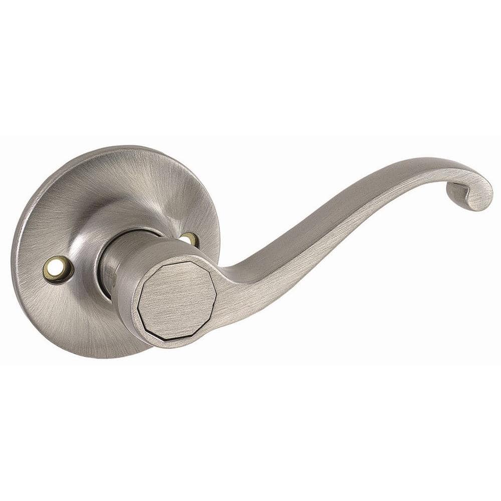 Design House Scroll Satin Nickel Dummy Door Lever