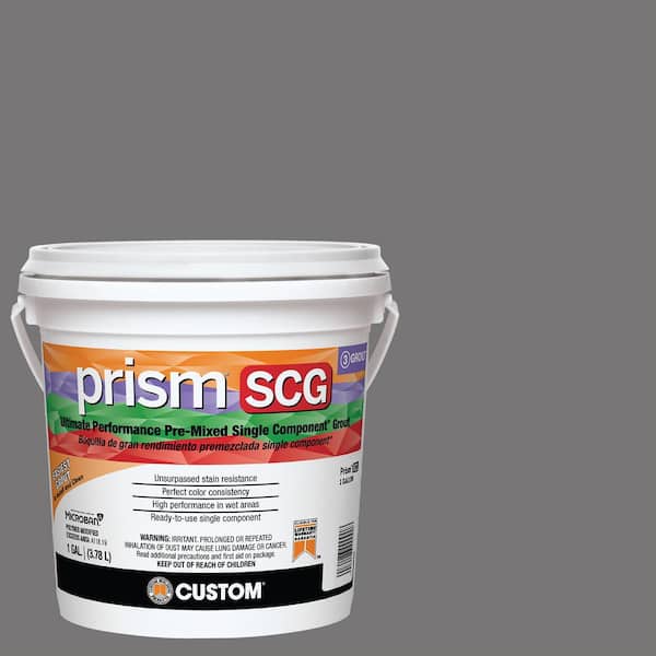 Custom Building Products Prism SCG #19 Pewter 1 gal. Ultimate Performance Pre-Mixed Single Component Grout