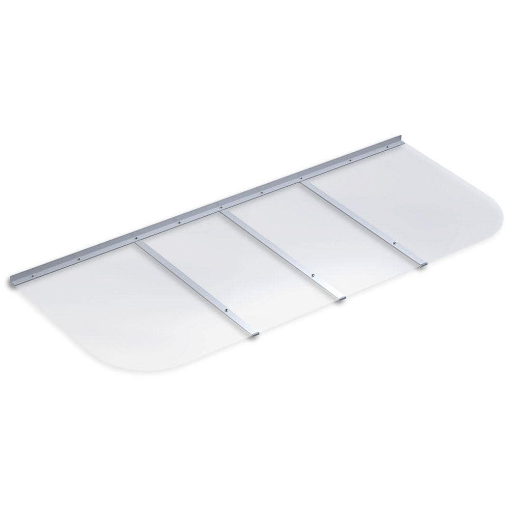 Ultra Protect 66 in. x 26 in. Rectangular Clear Polycarbonate Basement Window Well Cover