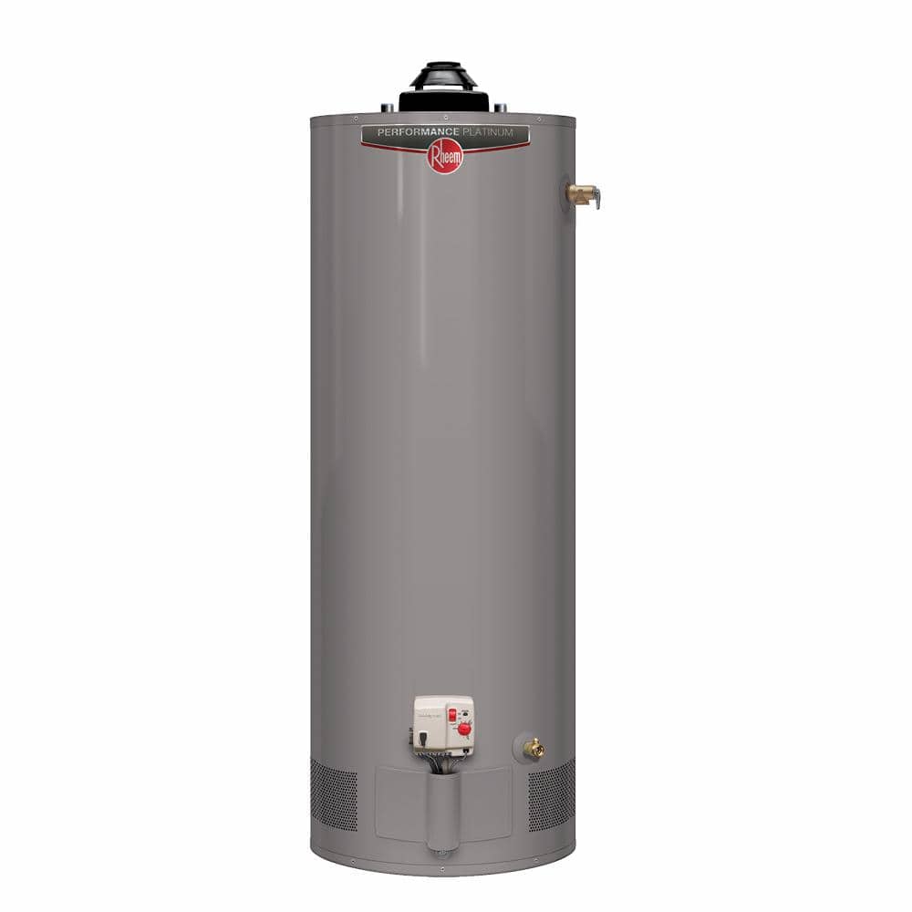 Rheem Performance Platinum Short 36,000 BTU Powered Damper Liquid Propane Water Heater with 12-Year Warranty