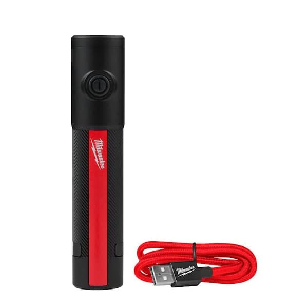 Milwaukee 500 Lumens EDC Everyday Carry Internal Rechargeable Flashlight with Magnet