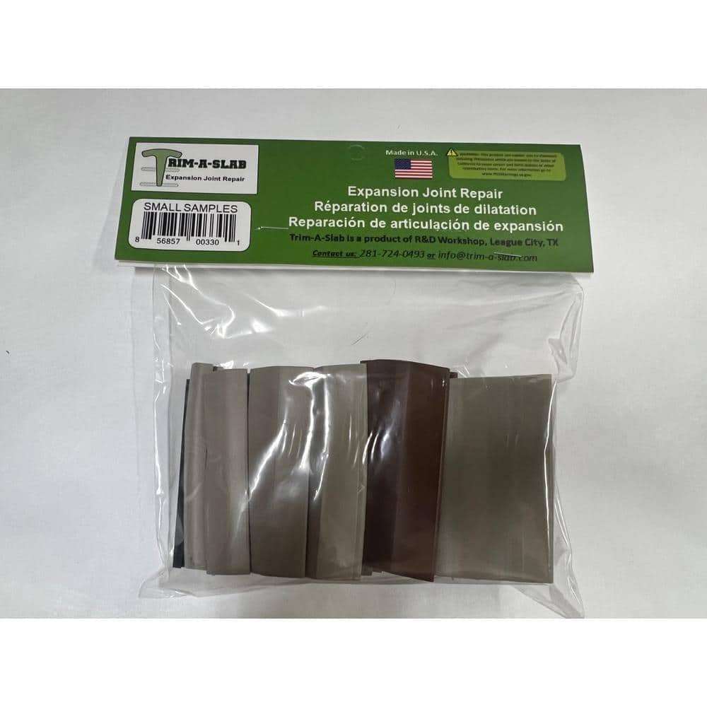 Trim-A-Slab 3 in. Small Concrete Expansion Joint Sample Pack