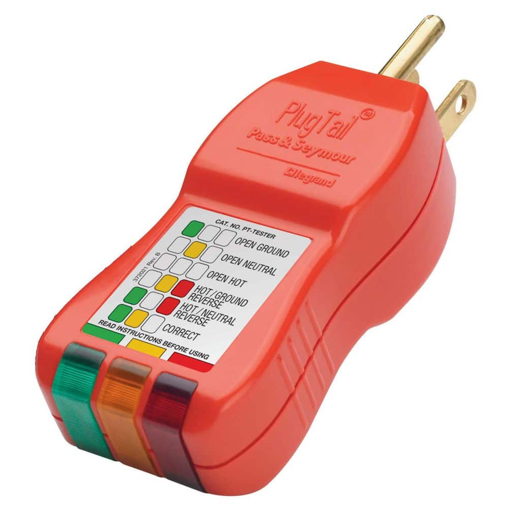 Legrand PlugTail Tester Tool for Receptacles and Pigtail Connectors