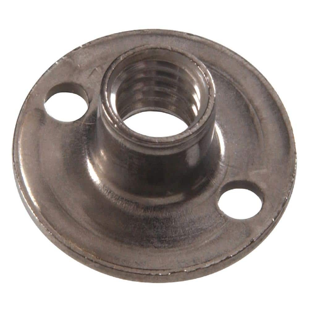 Hillman #10-24 x 9/32 in. 3/4 in. Stainless Steel Pronged Tee Nut