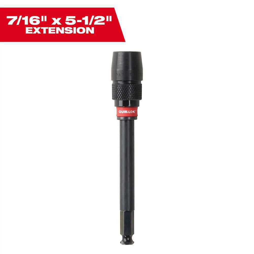 Milwaukee 7/16 in. QUIK-LOK Universal Extension Bit