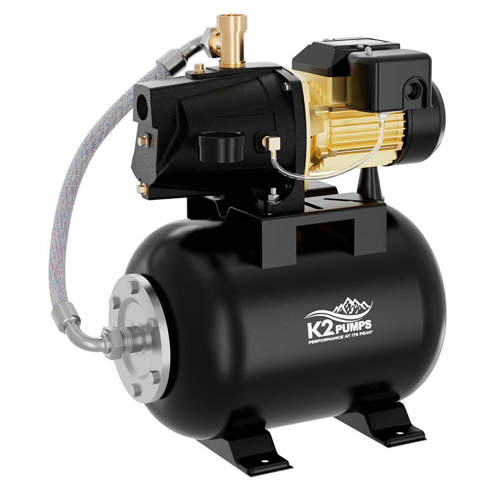 K2 1/2 HP Shallow Well Jet Pump with 6 gal. Tank