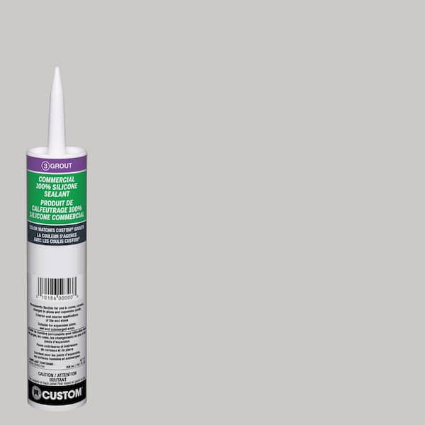 Custom Building Products Commercial #544 Rolling Fog 10.1 oz. Silicone Caulk