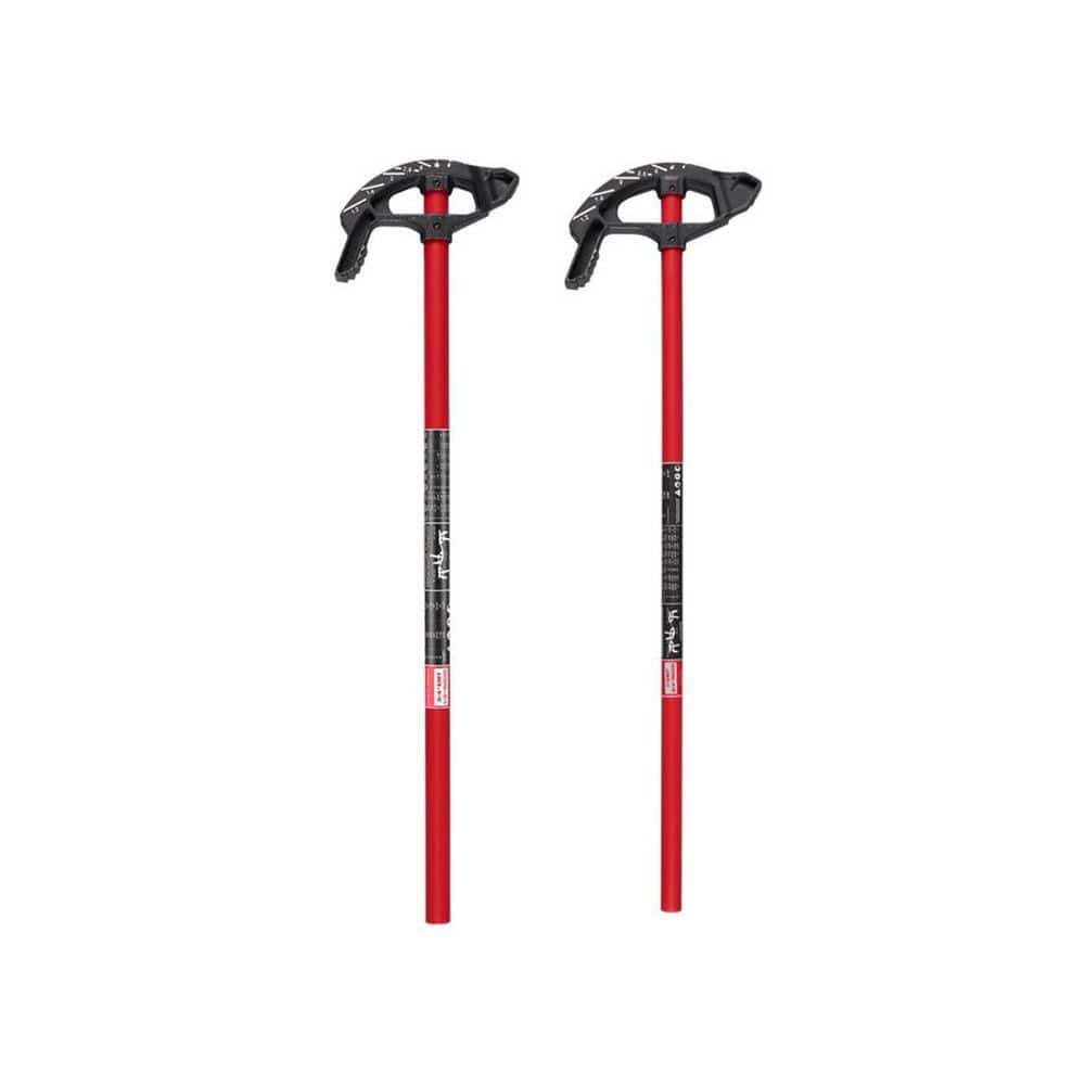 Milwaukee 3/4 in. and 1 in. Iron Conduit Bender Head with Handle Set (2-Pack)