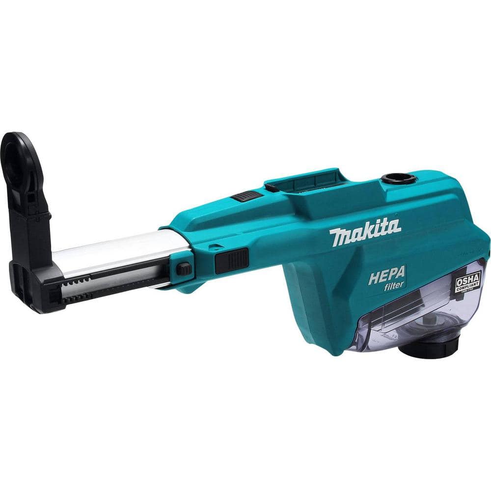 Makita Dust Extractor Attachment with HEPA Filter Cleaning Mechanism, GRH07