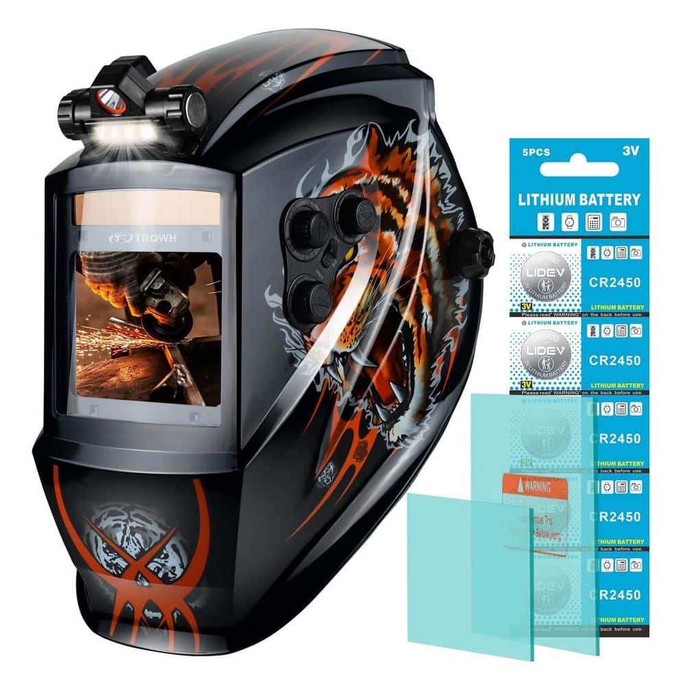 MYWISH Large View Auto-Darkening Welding Helmet with True Color