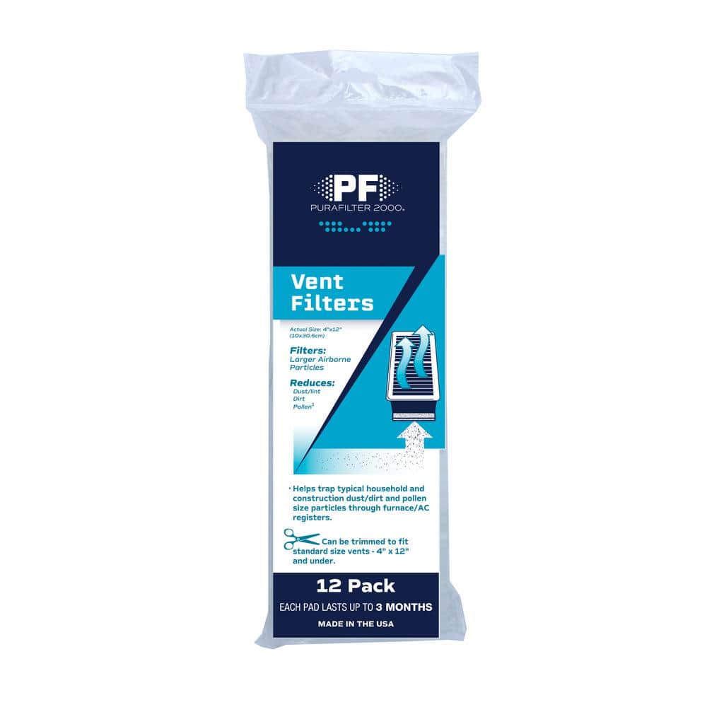 PURAFILTER 2000 Vent Filter (12-pack)