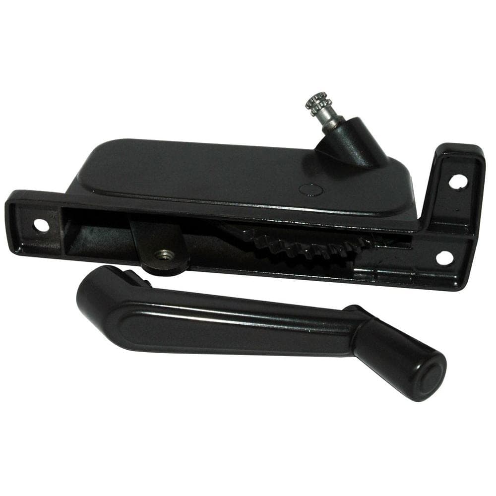 Barton Kramer Bronze Right-Hand Awning Window Operator with Window Clip and Latch