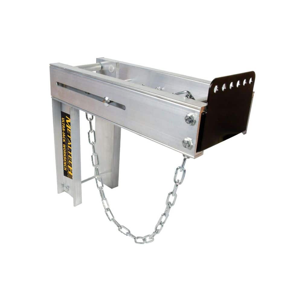 MetalTech Ultra-Jack 17-1/2 in. W x 7-3/4 in. D x 20-3/4 in. H Aluminum Work Bench for the Ultra-Jack Aluminum Scaffolding System