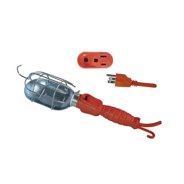 HDX 75-Watt Incandescent Trouble Work Light with 25 ft. Cord