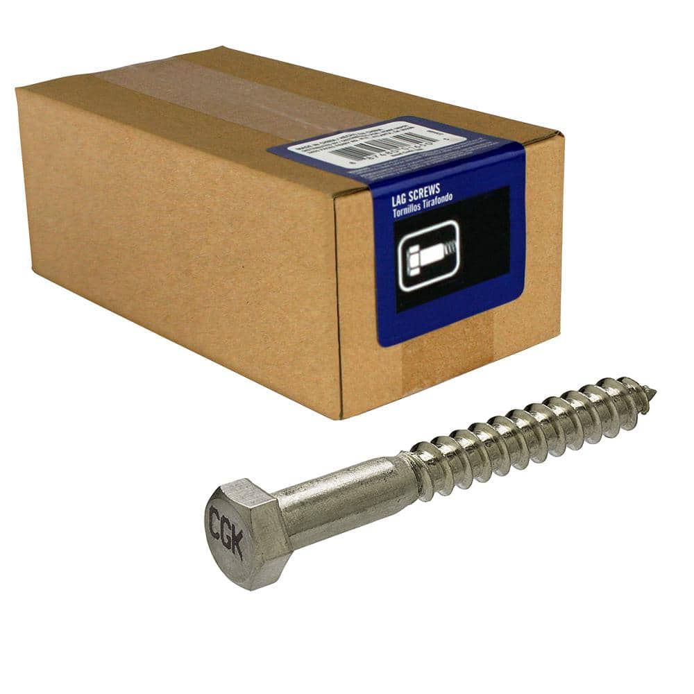 Everbilt . . Stainless Steel Hex Hex Head Lag Screw