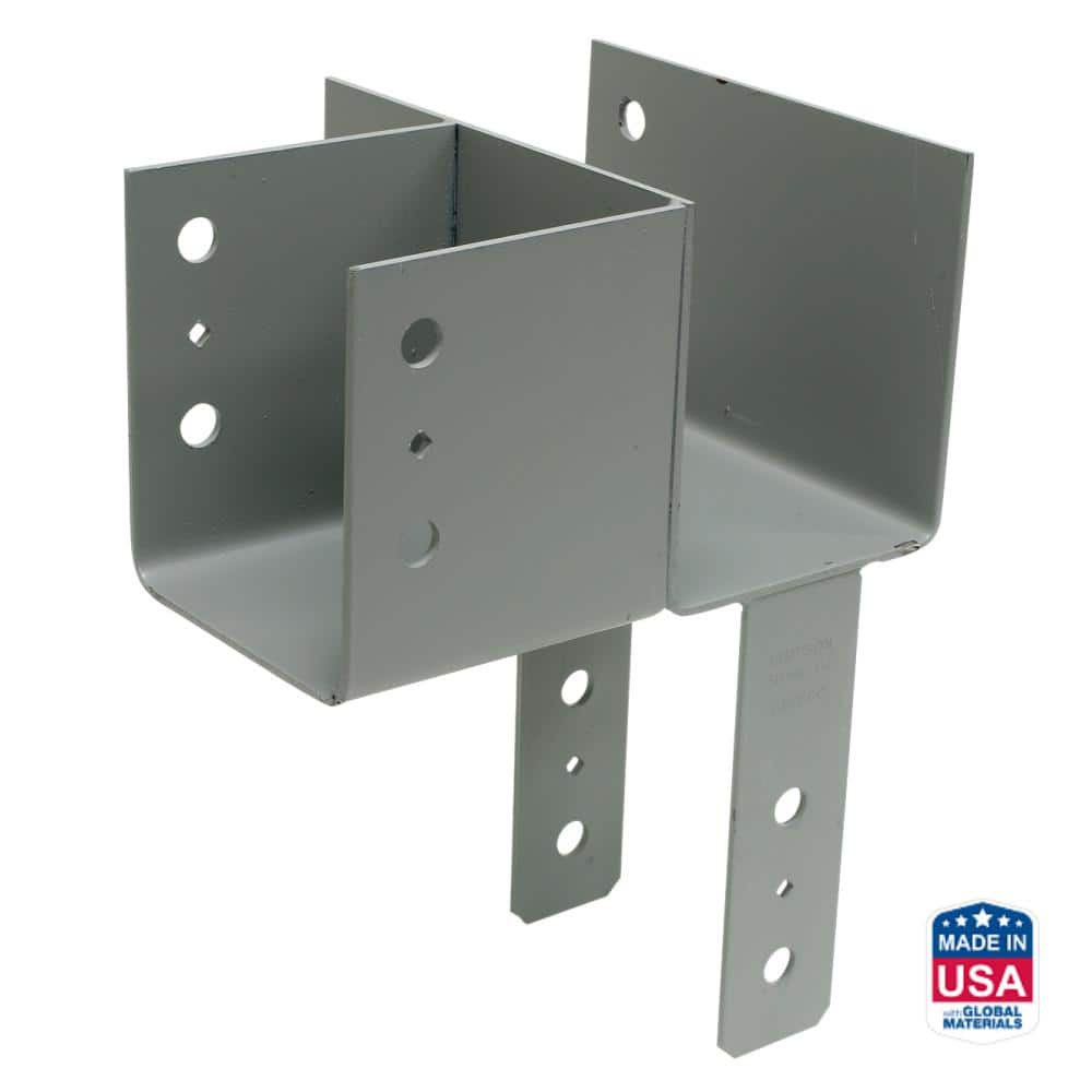 Simpson Strong-Tie ECCLR L-Shape End Column Cap for 6x Post, 6x Beams, Skewed Right
