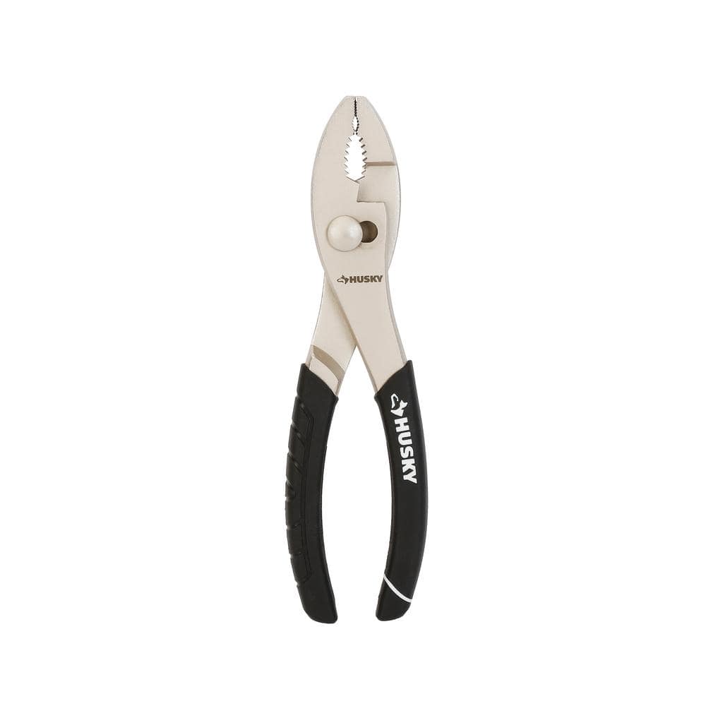 Husky 8 in. Standard Slip Joint Pliers